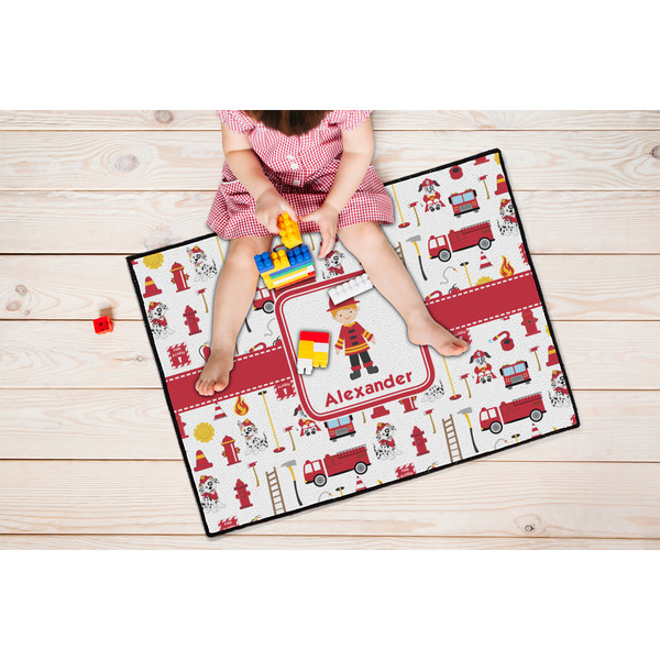 Firefighter Character Door Mats - LIFESTYLE kid