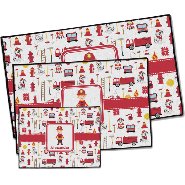 Firefighter Character Door Mats - PARENT MAIN