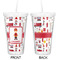 Firefighter Character Double Wall Tumbler with Straw - Approval