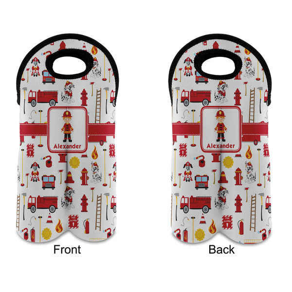 Firefighter Character Double Wine Tote - APPROVAL (new)
