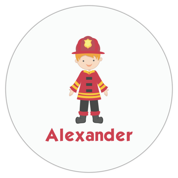 Firefighter Character Drink Topper - Small - Single