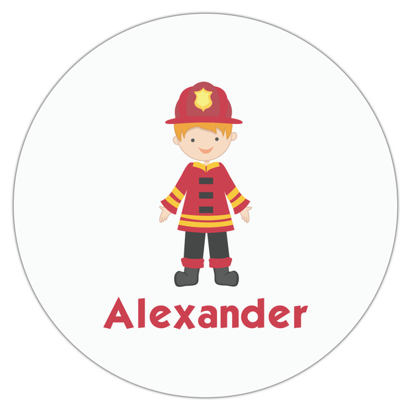Firefighter Character Drink Topper - XLarge - Single
