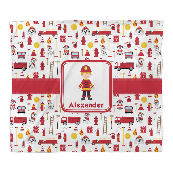 Firefighter Character Duvet Cover - King - Front