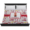 Firefighter Character Duvet Cover - King - On Bed - No Prop