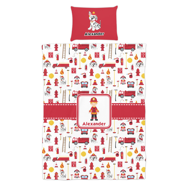 Firefighter Character Duvet Cover Set - Twin - Alt Approval