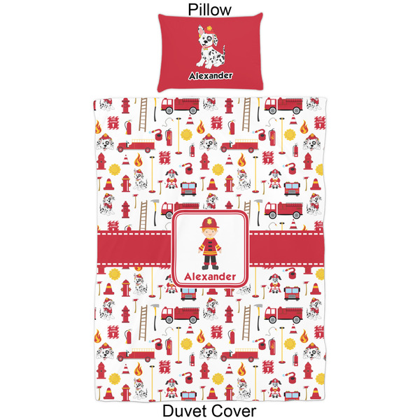 Firefighter Character Duvet Cover Set - Twin - Approval
