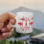 Firefighter Character Single Shot Espresso Cup - Single (Personalized)