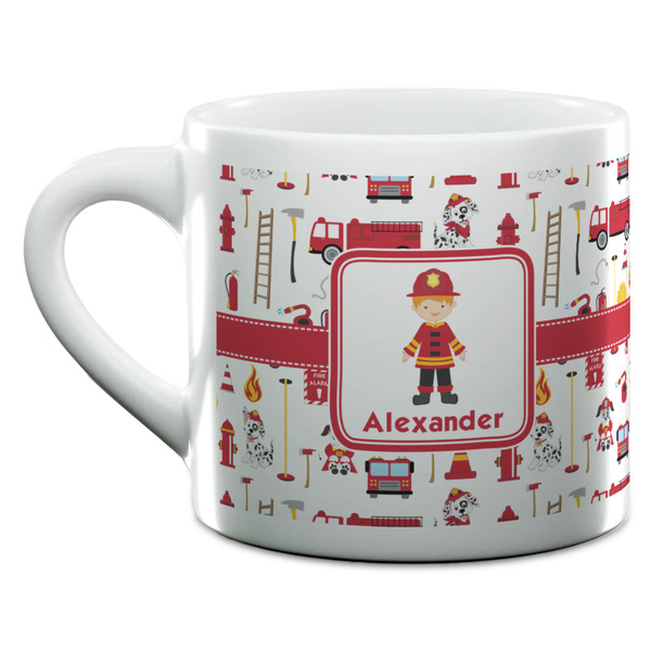 Firefighter Character Espresso Cup - 6oz (Double Shot) (MAIN)