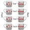 Firefighter Character Espresso Cup - 6oz (Double Shot Set of 4) APPROVAL