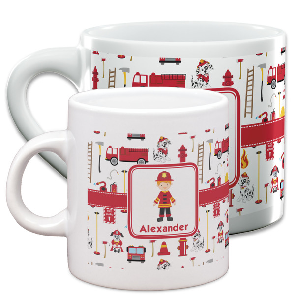 Firefighter Character Espresso Mugs - Main Parent