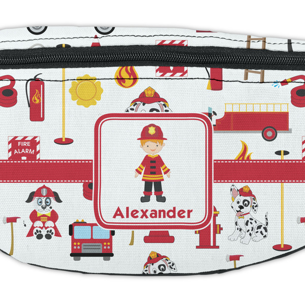 Firefighter Character Fanny Pack - Closeup