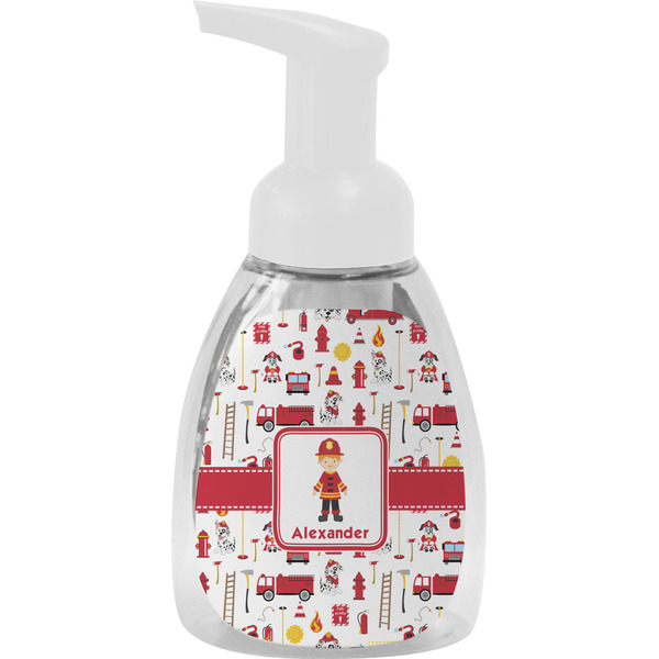 Custom Firefighter Character Foam Soap Bottle (Personalized)