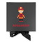 Firefighter Character Gift Boxes with Magnetic Lid - Black - Approval