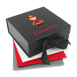 Firefighter Character Gift Box with Magnetic Lid (Personalized)
