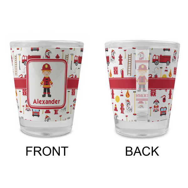 Firefighter Character Glass Shot Glass - Standard - APPROVAL