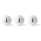 Firefighter Character Golf Balls - Generic - Set of 3 - APPROVAL