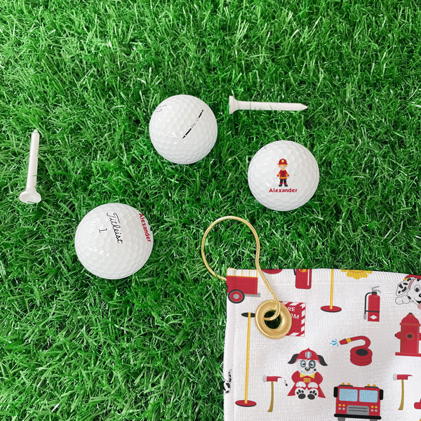 Firefighter Character Golf Balls - Titleist - Set of 12 - LIFESTYLE