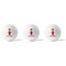 Firefighter Character Golf Balls - Titleist - Set of 3 - APPROVAL
