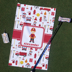 Firefighter Character Golf Towel Gift Set w/ Name or Text