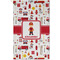 Firefighter Character Golf Towel - Poly-Cotton Blend - Small w/ Name or Text