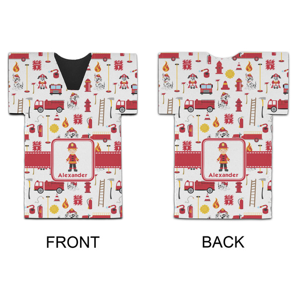 Firefighter Character Jersey Bottle Cooler - APPROVAL