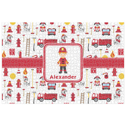 Firefighter Character 1014 pc Jigsaw Puzzle (Personalized)