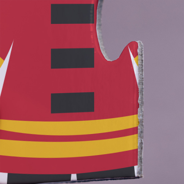 Firefighter Character Jigsaw Puzzle 30 Piece  - Close Up