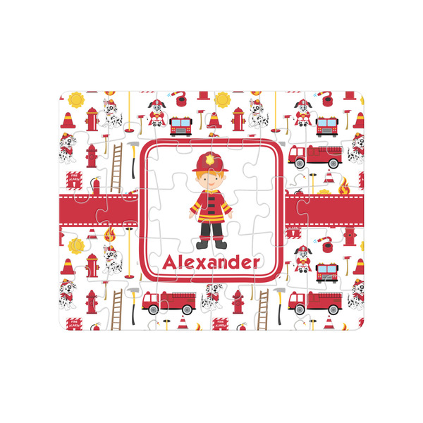 Custom Firefighter Character Jigsaw Puzzles (Personalized)