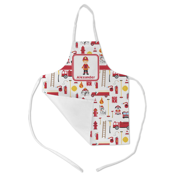 Firefighter Character Kid's Aprons - Medium - Main (med/lrg)