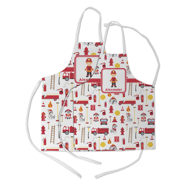 Firefighter Character Kid's Aprons - Parent - Main