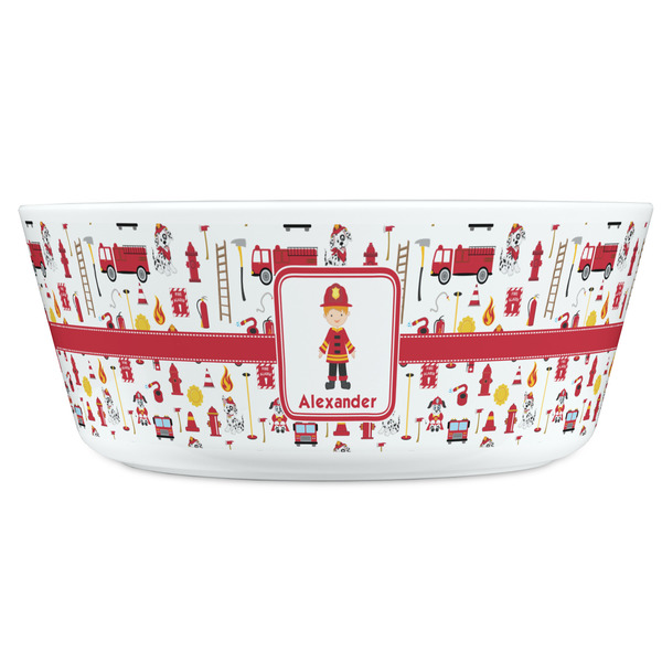 Firefighter Character Kids Bowls - FRONT