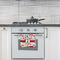Firefighter Character Kitchen Towel - Poly Cotton - Lifestyle