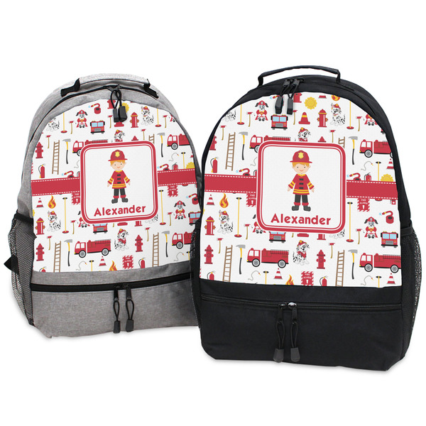 Firefighter Character Large Backpacks - Both