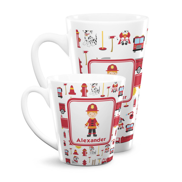 Firefighter Character Latte Mugs Main