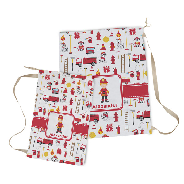 Firefighter Character Laundry Bag - Both Bags