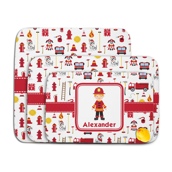 Firefighter Character Memory Foam Bath Mat - MAIN PARENT