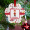 Firefighter Character Metal Paw Ornament - Lifestyle