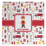 Firefighter Character Microfiber Dish Towel (Personalized)