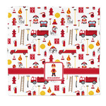 Firefighter Character Microfiber Dish Rag (Personalized)