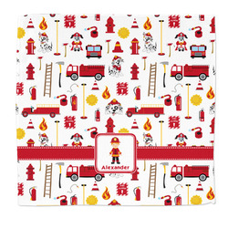 Firefighter Character Microfiber Dish Rag (Personalized)