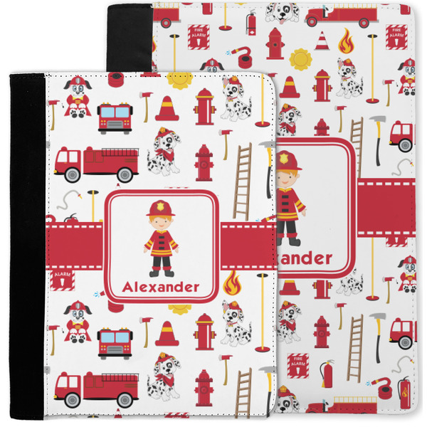 Firefighter Character Notebook Padfolio - MAIN