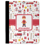 Firefighter Character Padfolio Clipboard (Personalized)