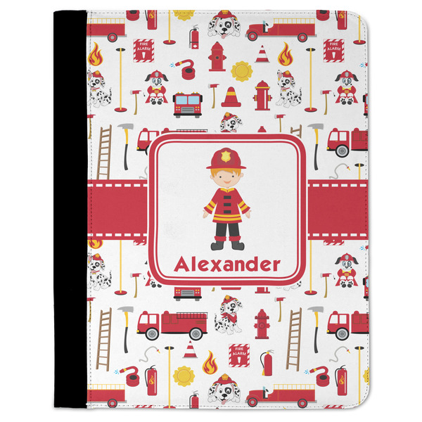 Custom Firefighter Character Padfolio Clipboard (Personalized)
