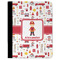 Firefighter Character Padfolio Clipboards - Large - FRONT