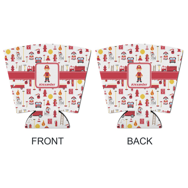 Firefighter Character Party Cup Sleeves - with bottom - APPROVAL