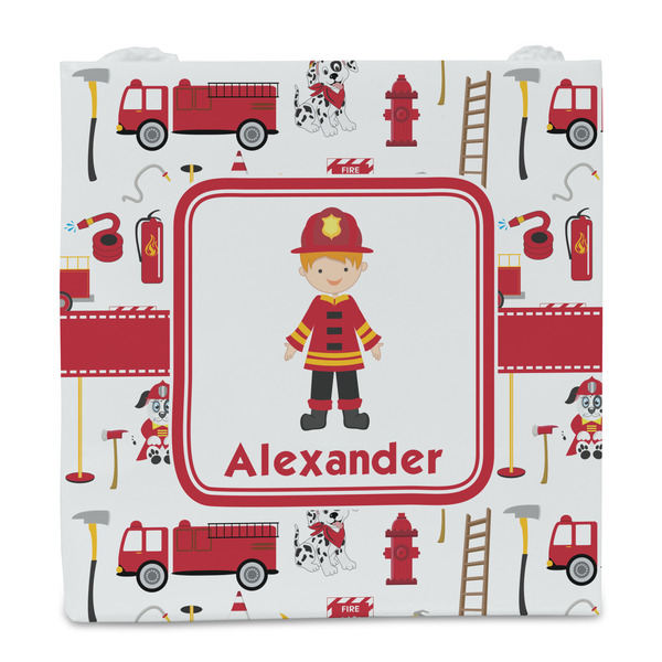Firefighter Character Party Favor Gift Bag - Matte - Front