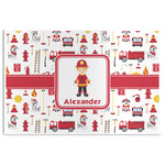 Firefighter Character Disposable Paper Placemats (Personalized)