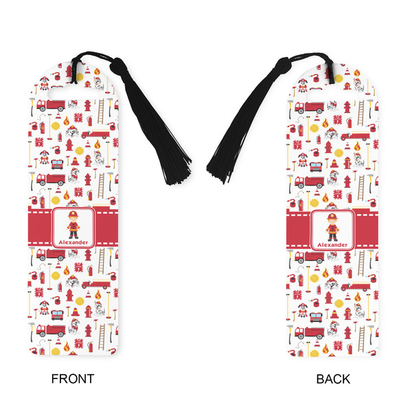 Firefighter Character Plastic Bookmarks - Approval