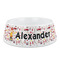 Firefighter Character Plastic Dog Bowl - Medium (Personalized)