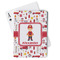 Firefighter Character Playing Cards - Front View